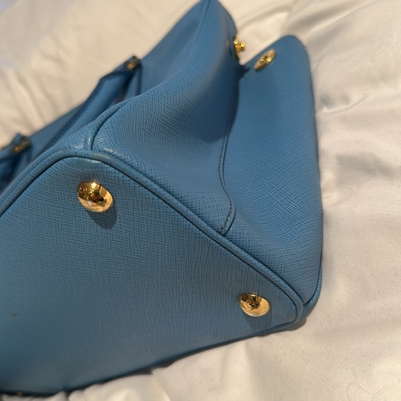 Prada Saffianno Lux Leather Galleria Double Zip Small - Picture 6 of 8